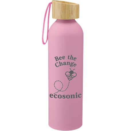 Ryze Aluminum Bottle 22 oz w/ FSC® 100% Bamboo Lid 22