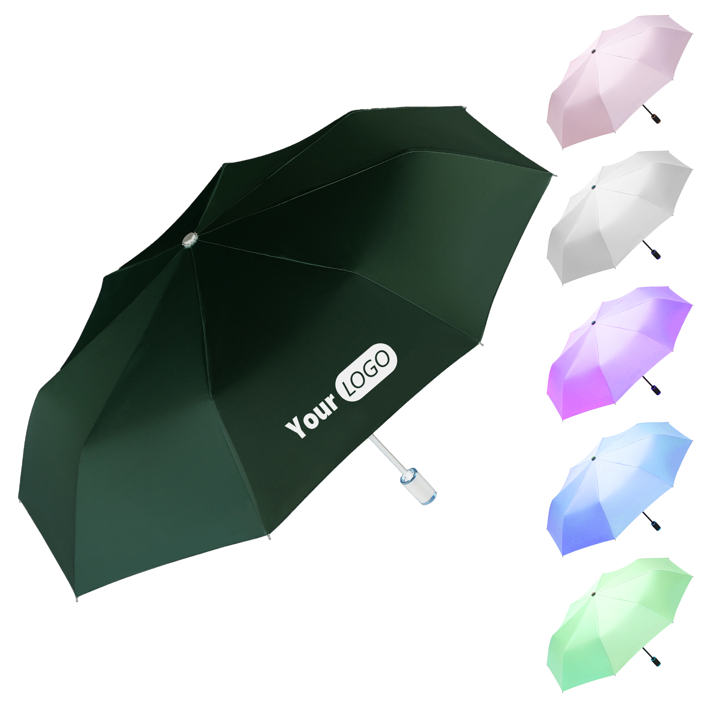 Nylon Customizable Sunny And Rainy Umbrella For Weather Protection 1