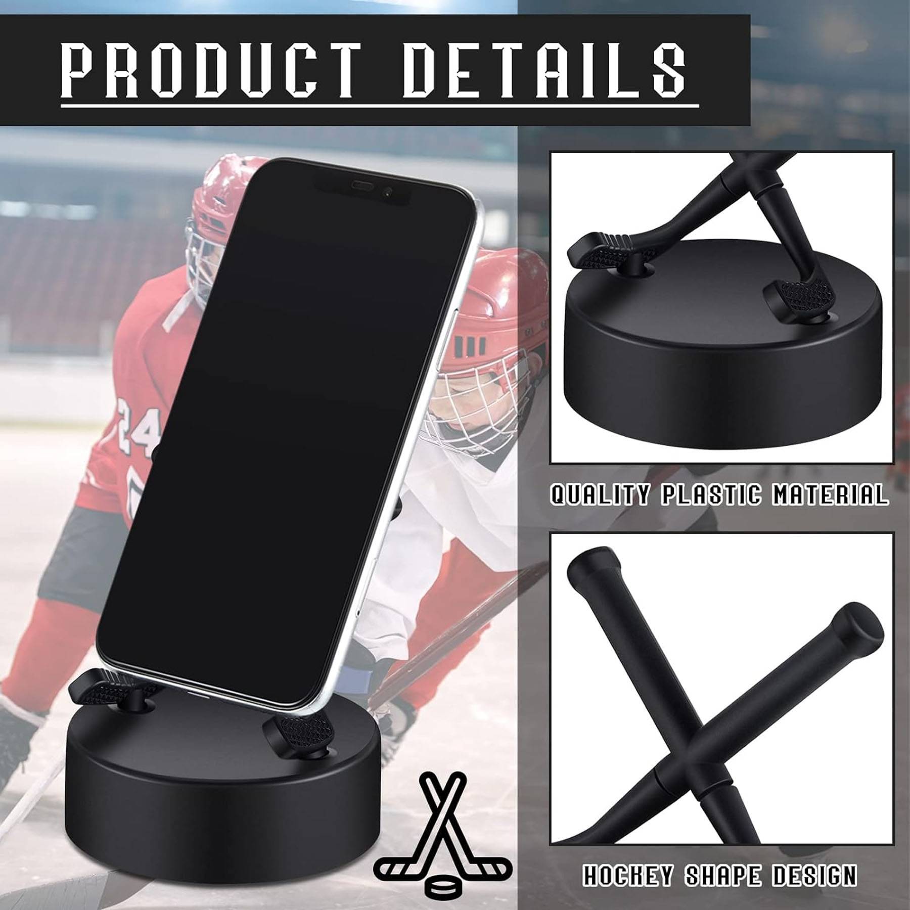 Hockey Puck Phone Stand 5