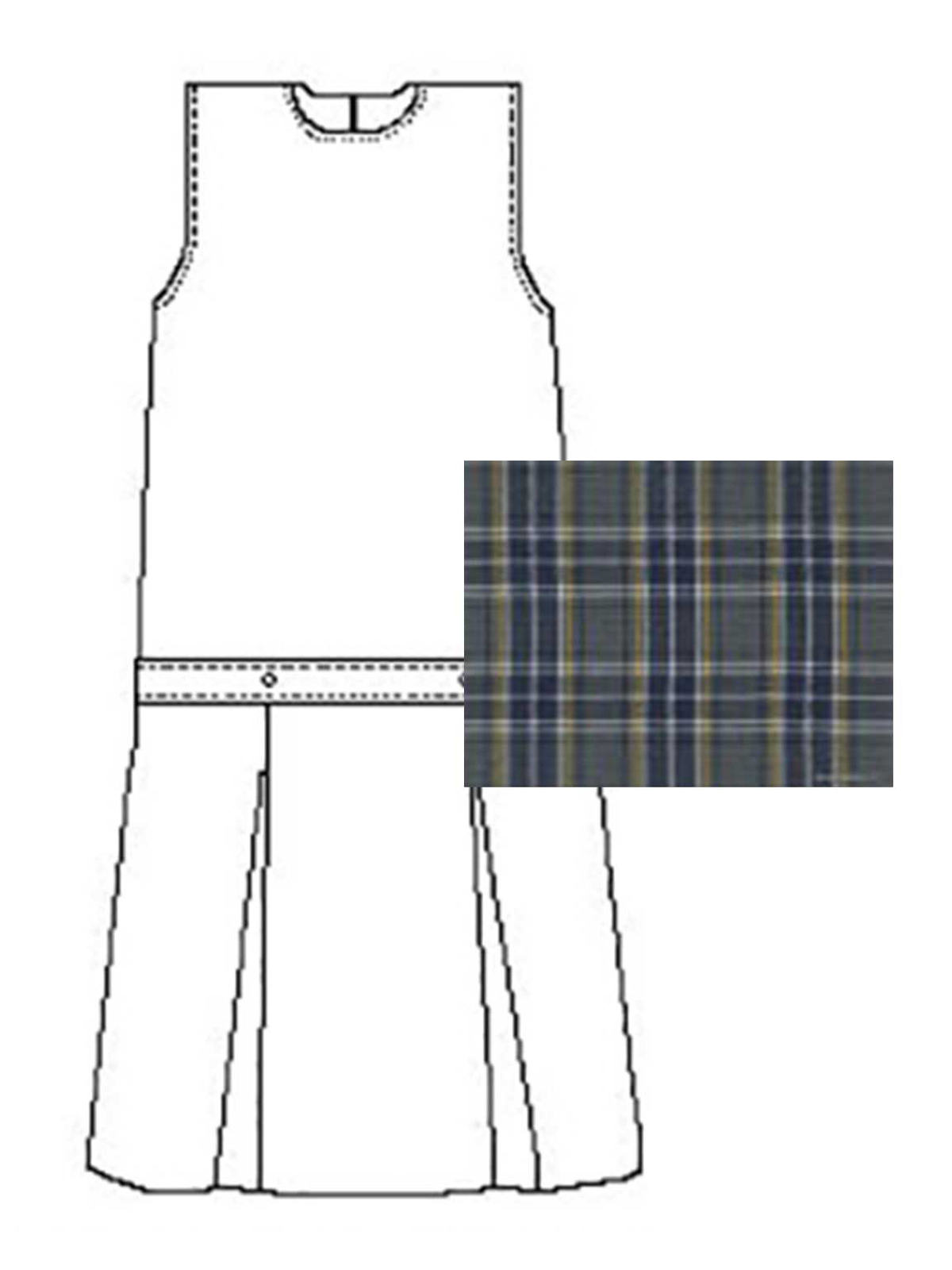 A+ Uniforms - Girls' Polyester Plaid Jumper 17