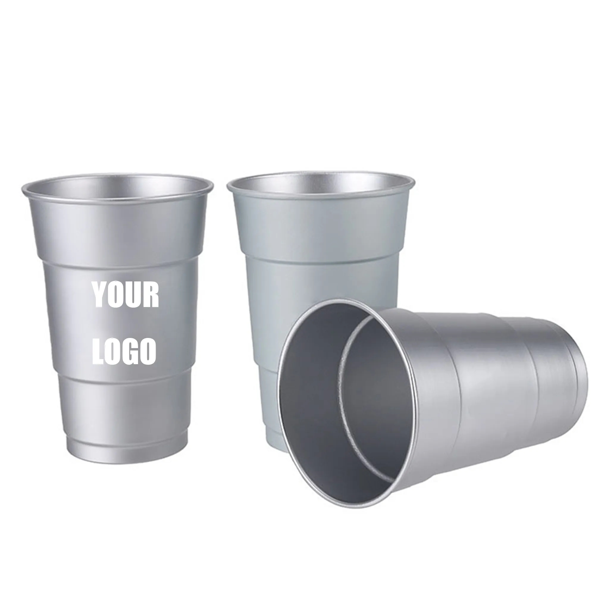 17 Oz Custom Stadium Aluminum Party Cup
