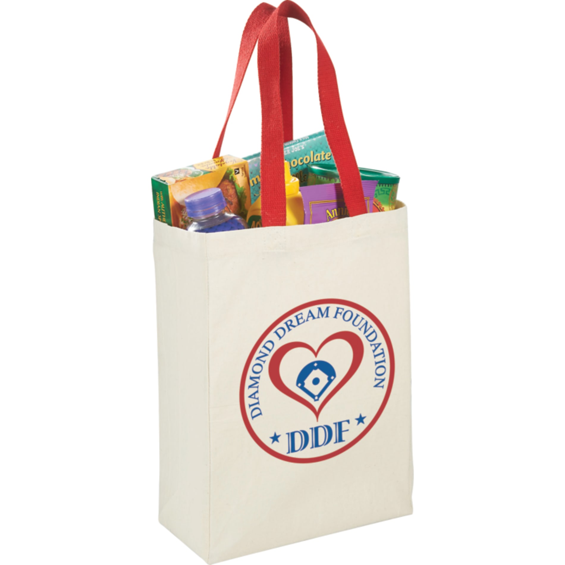 Nebraska 5oz Cotton Canvas Grocery Tote, custom tote bag with logo imprint 57