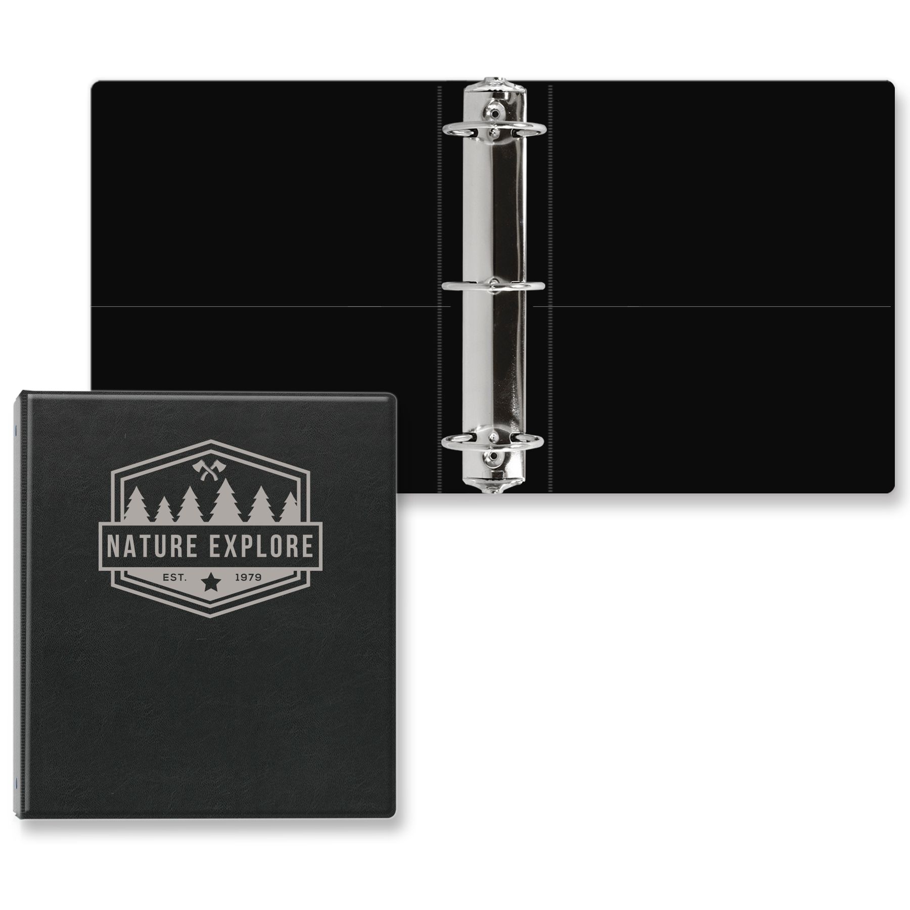 2 1/2" Signature Round Ring Binder 3