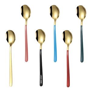 8.26 Inch Dual Color Gold Spoon 4