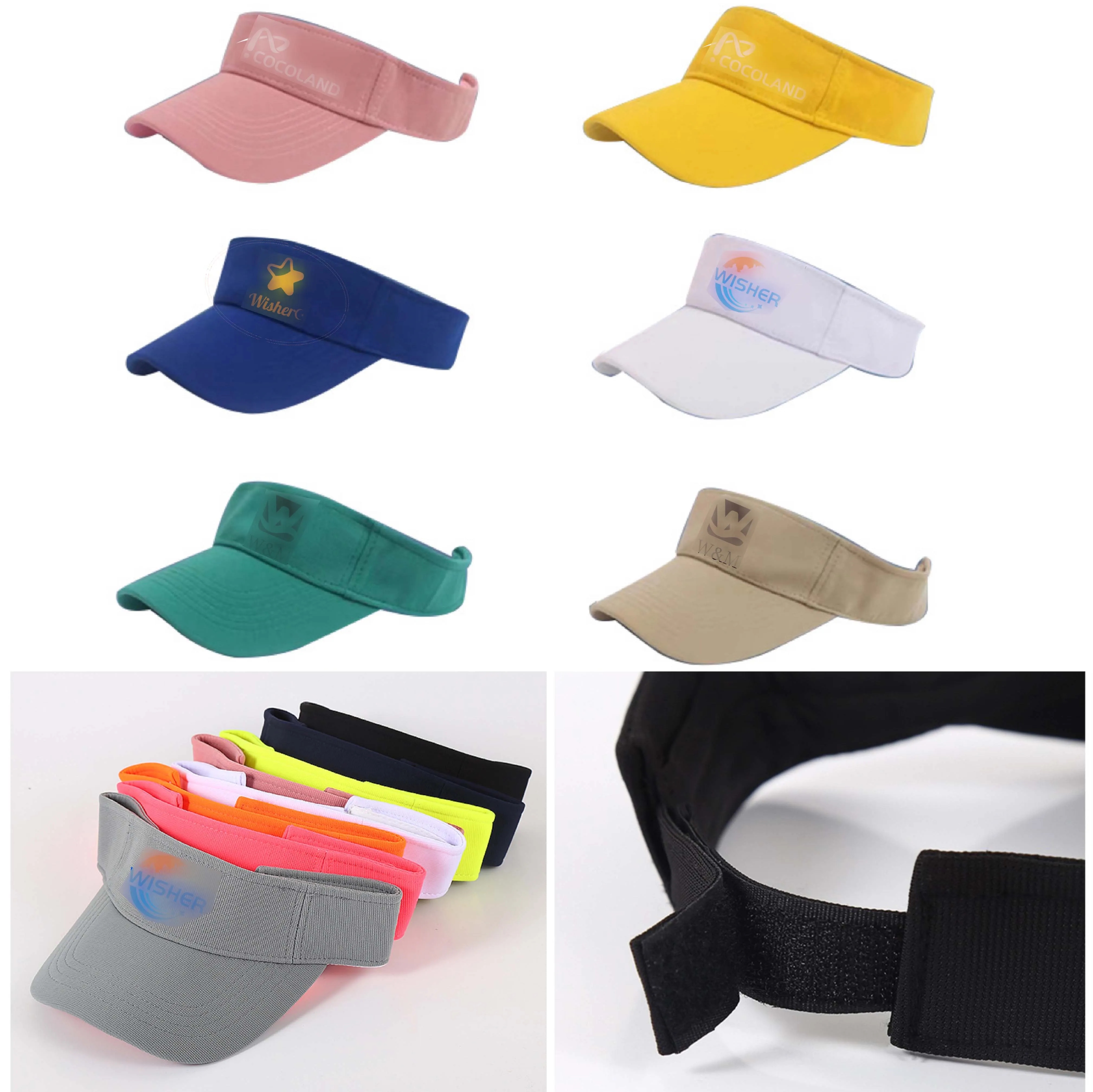 Unisex Sun Visor Hats 3