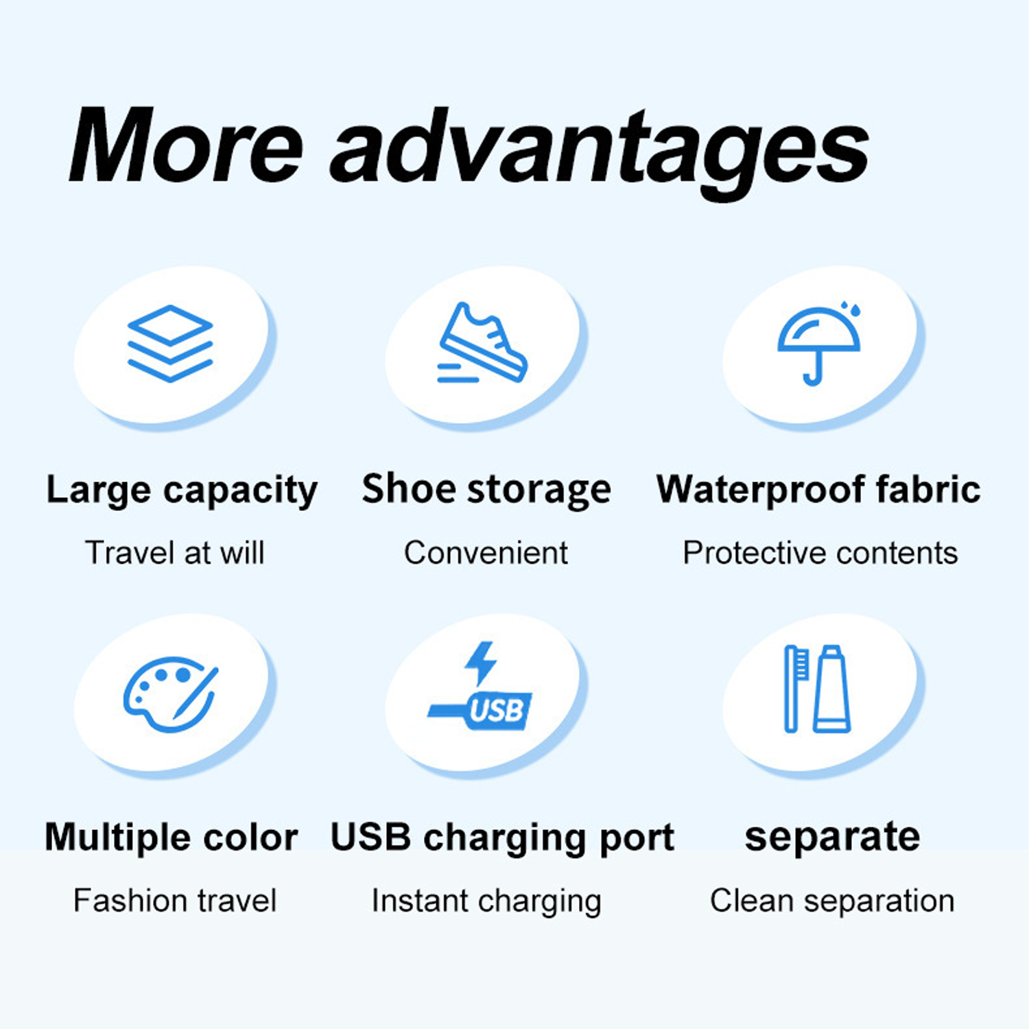 Extra Large Capacity Travel Backpack 2