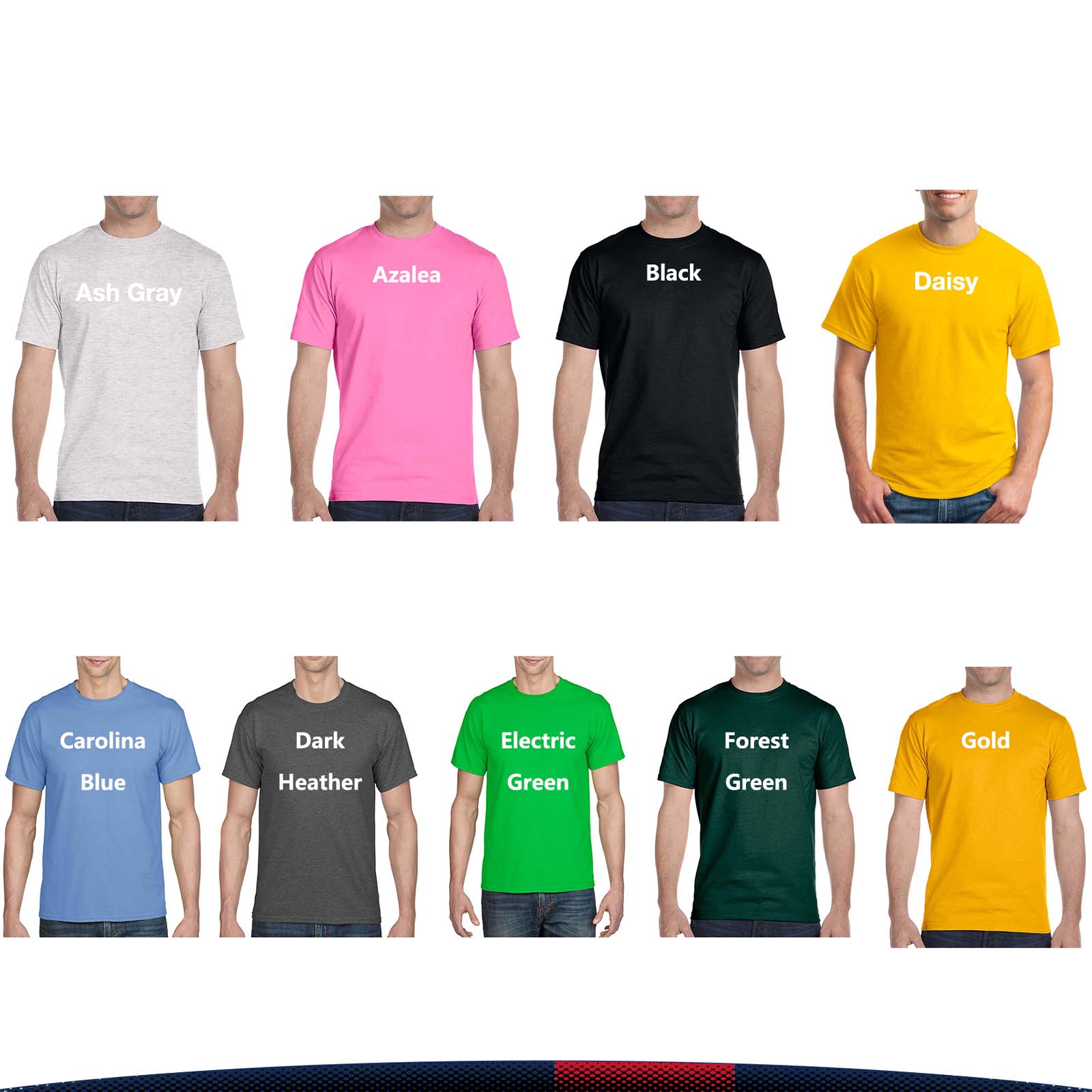 Gildan® Cotton/Polyester Moisture Wicking T-Shirts 9