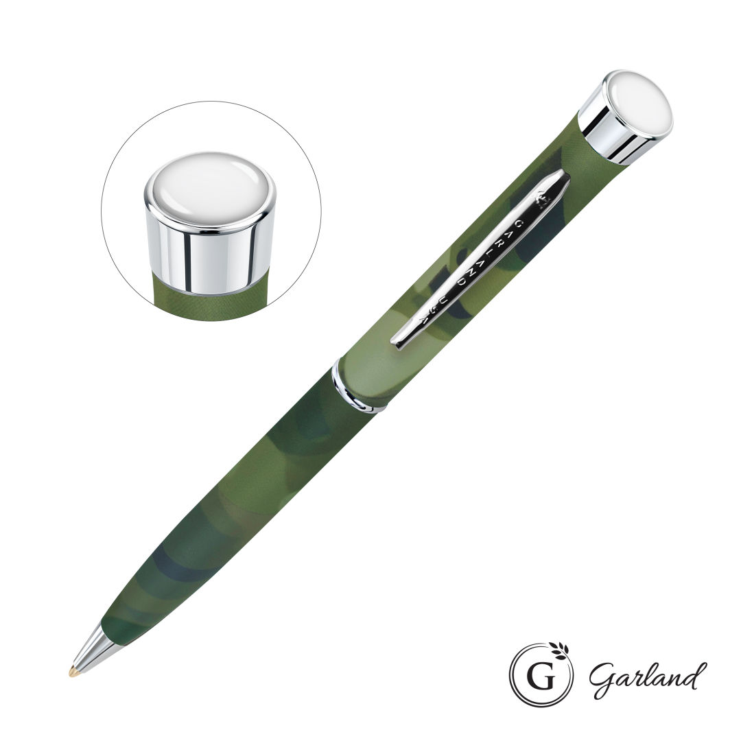 Garland® Liberty Custom Ballpoint Pen - Chrome 2