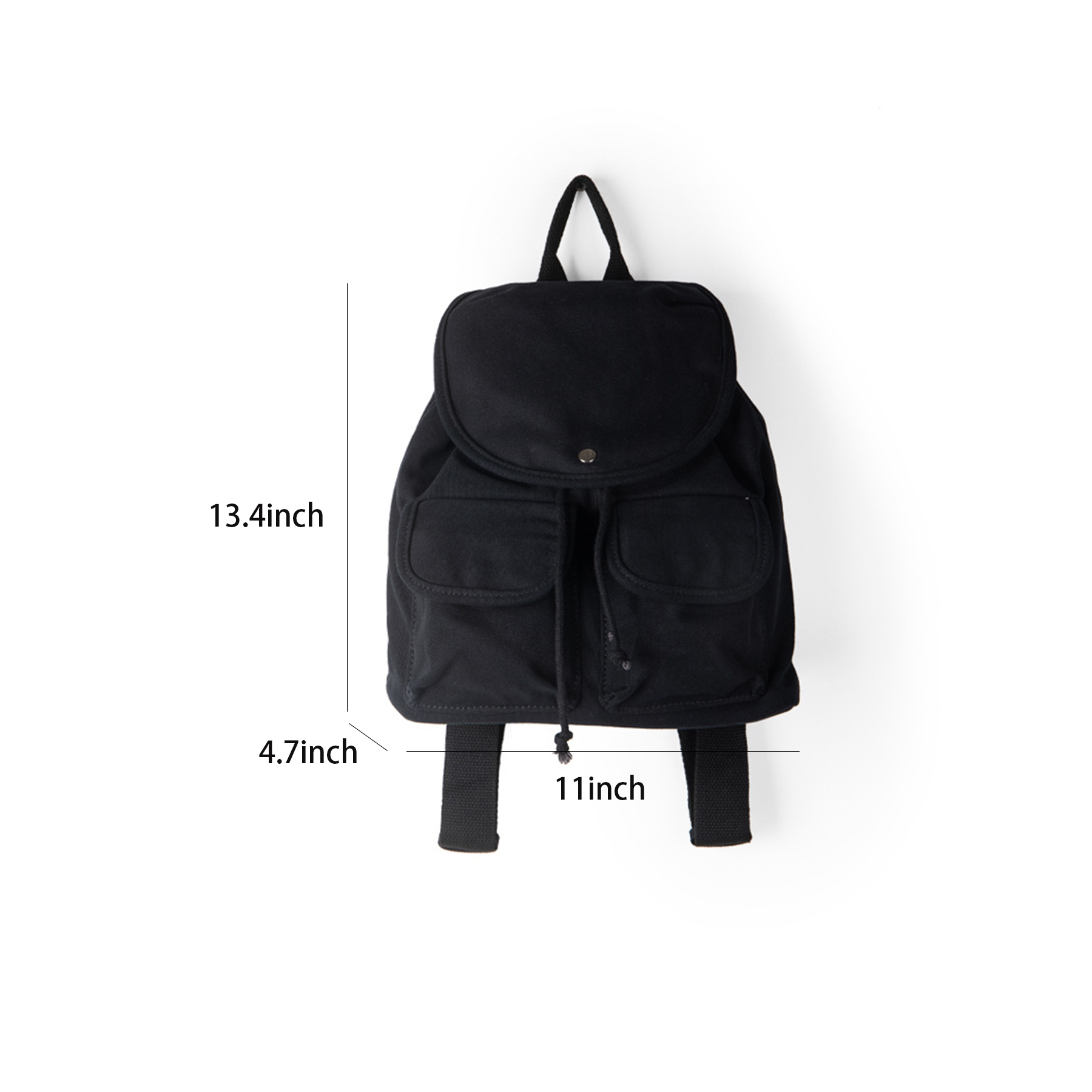 Large Canvas Backpack 2
