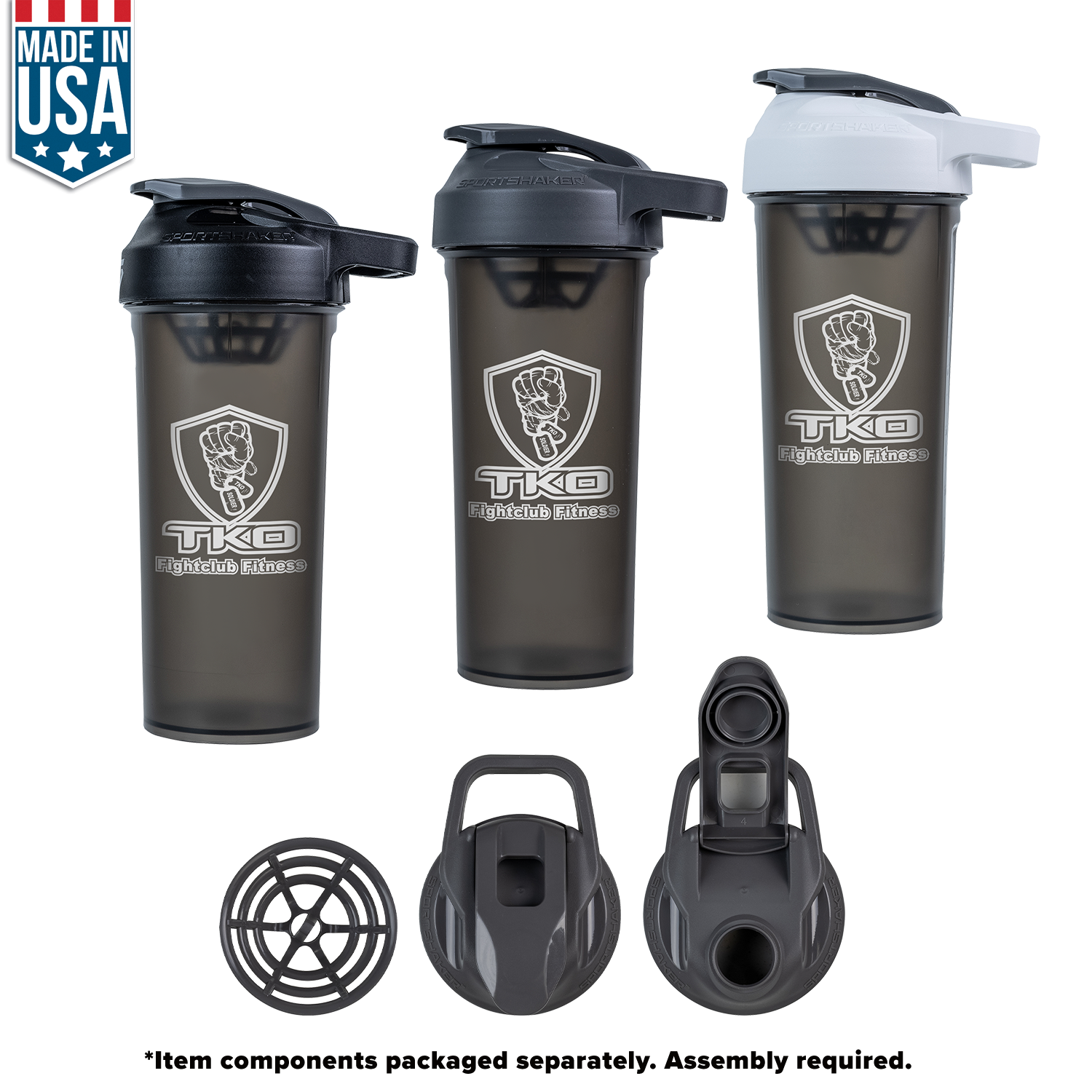 27 oz U.S.A. Made Protein Sport Shaker Bottle 1