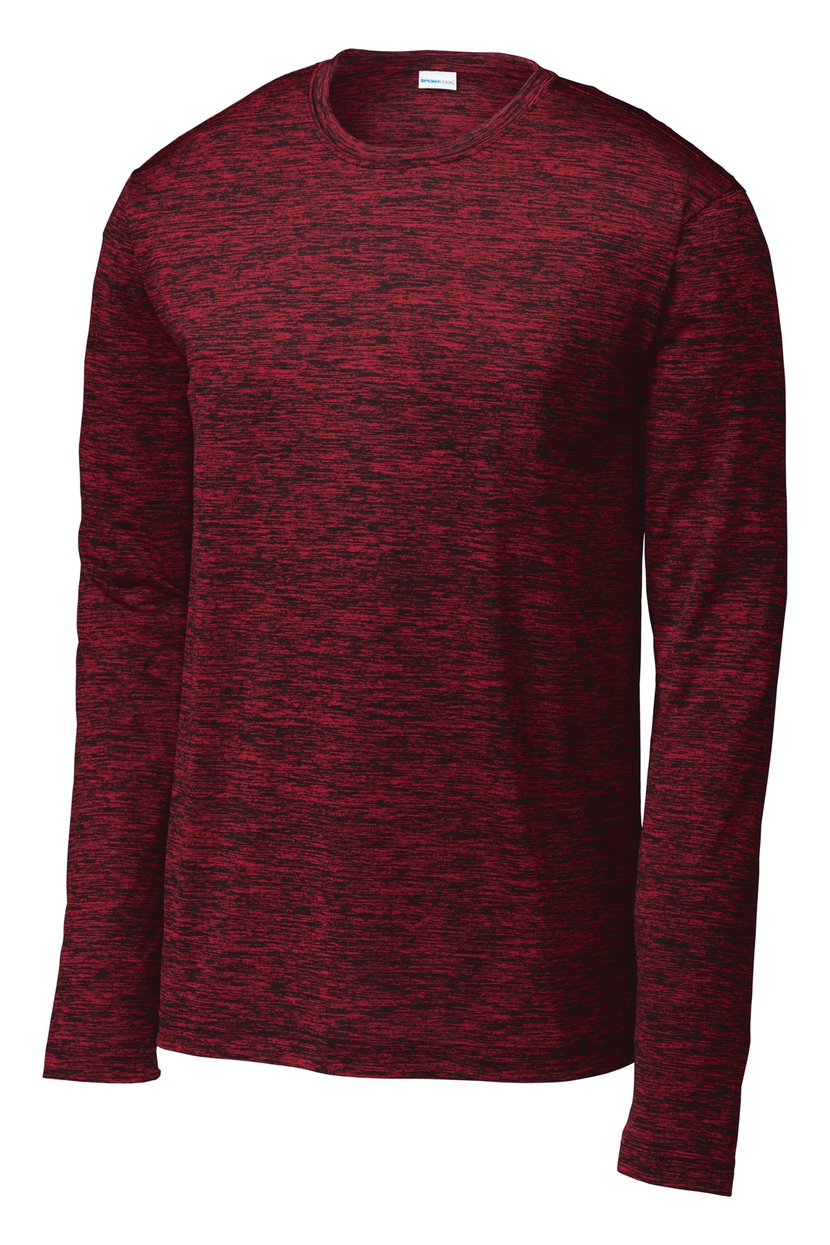 Sport-Tek PosiCharge Long Sleeve Electric Heather Tee. ST390LS 8