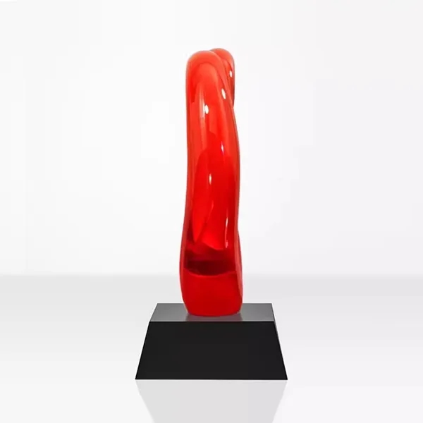 Red Heart Art Glass Award 3