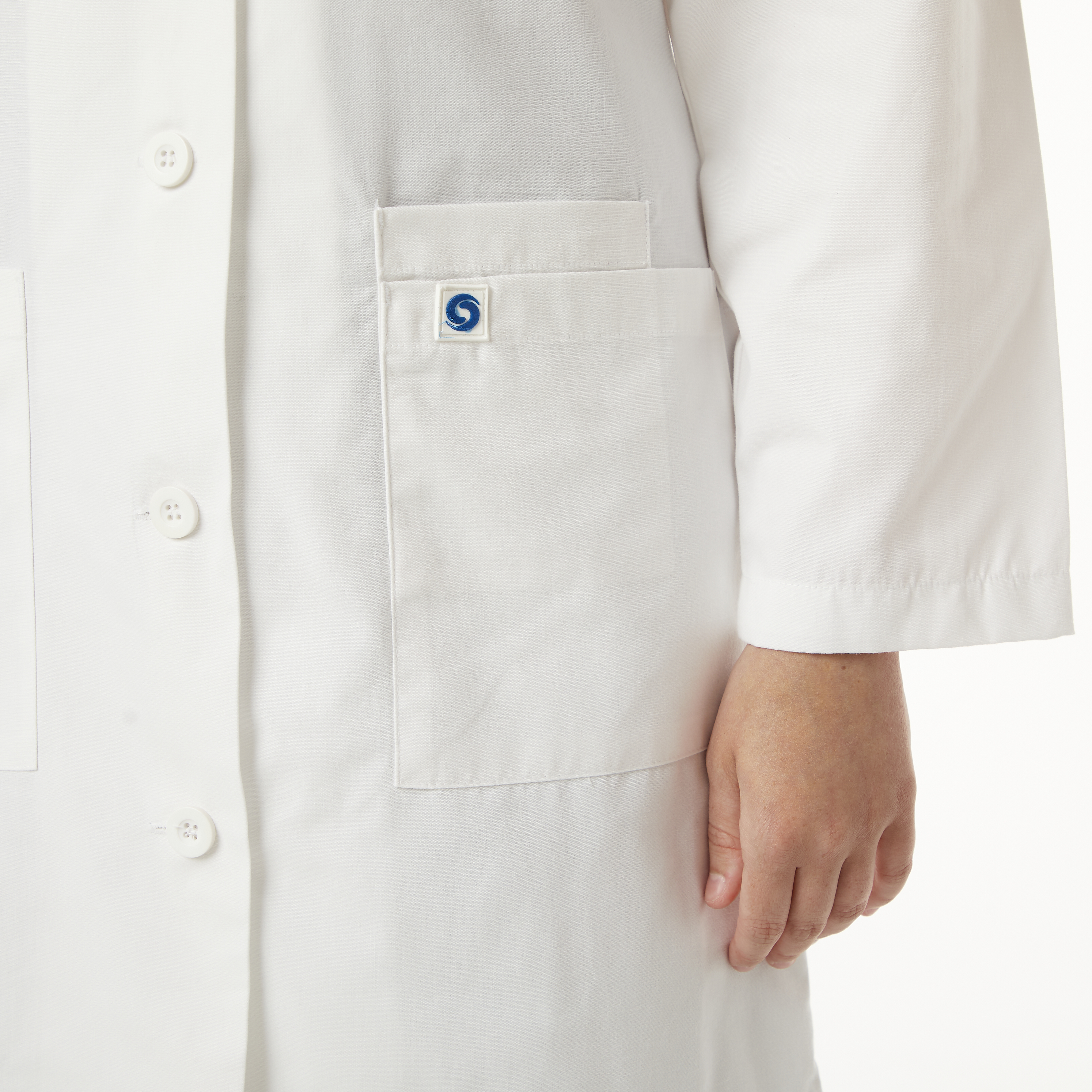 40" Ladies Antimicrobial Lab Coat 5