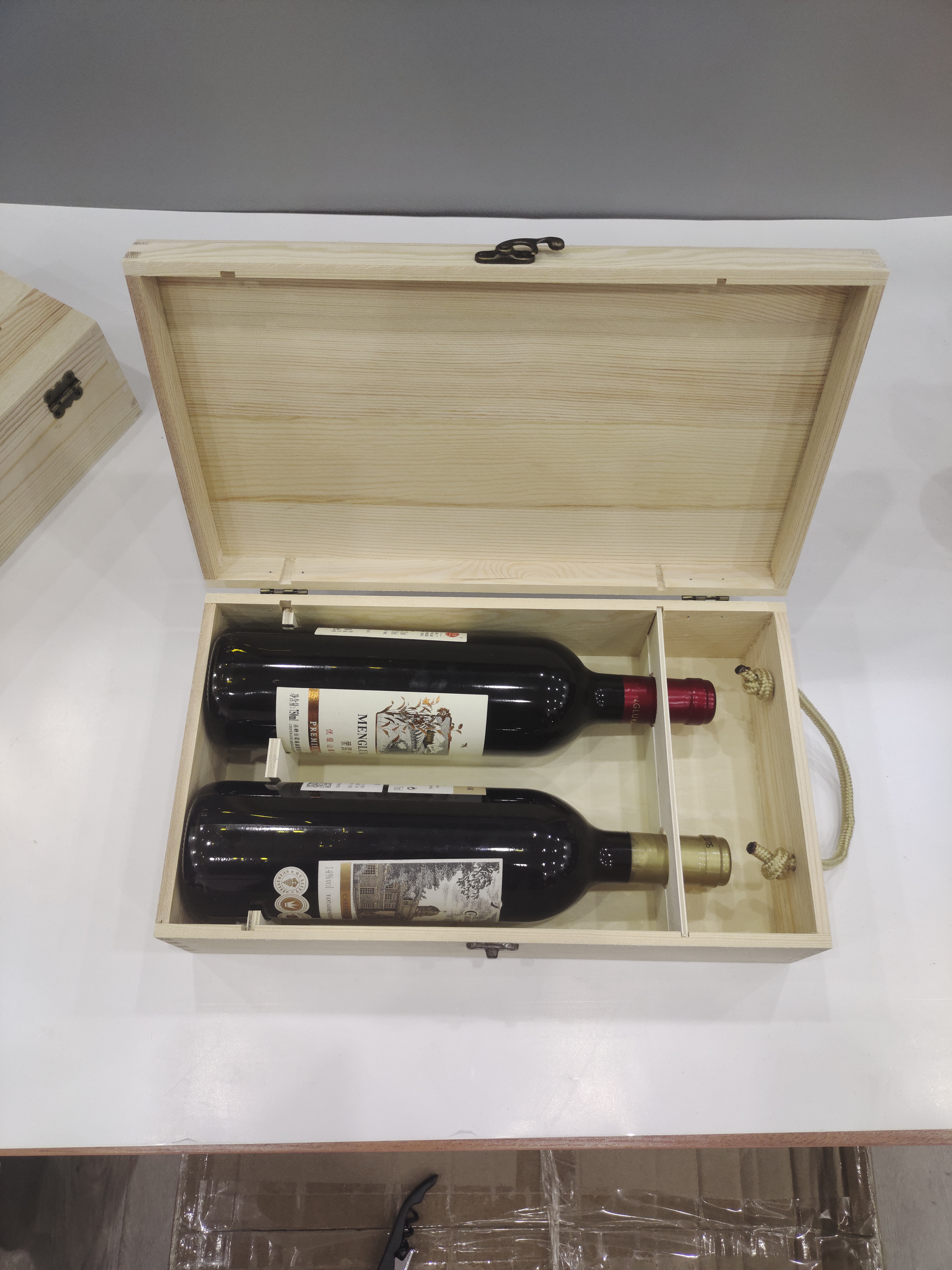 Double Pine Wine Box 6