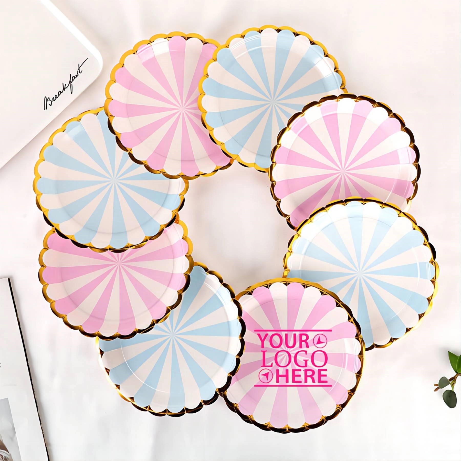 Round Disposable Paper Plates 3