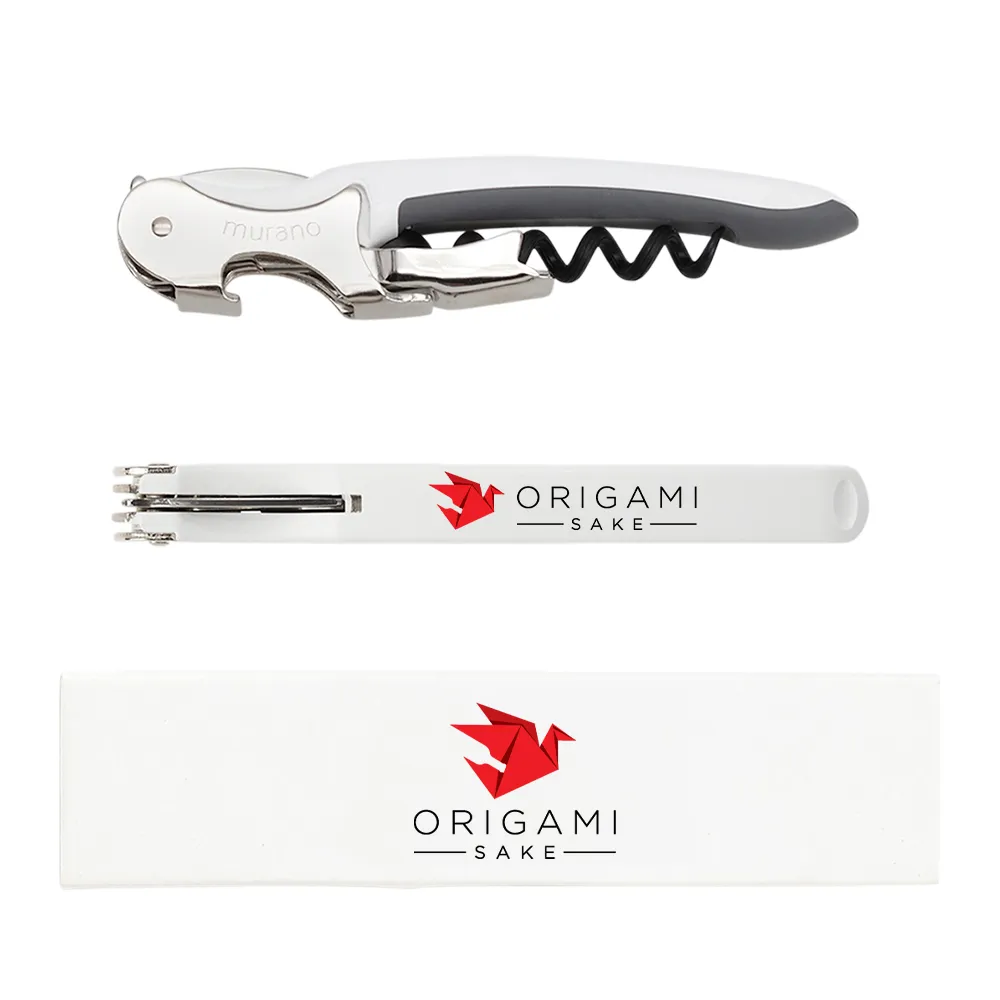 Murano Soft-Touch Italian Two-Step Waiters Corkscrew 17