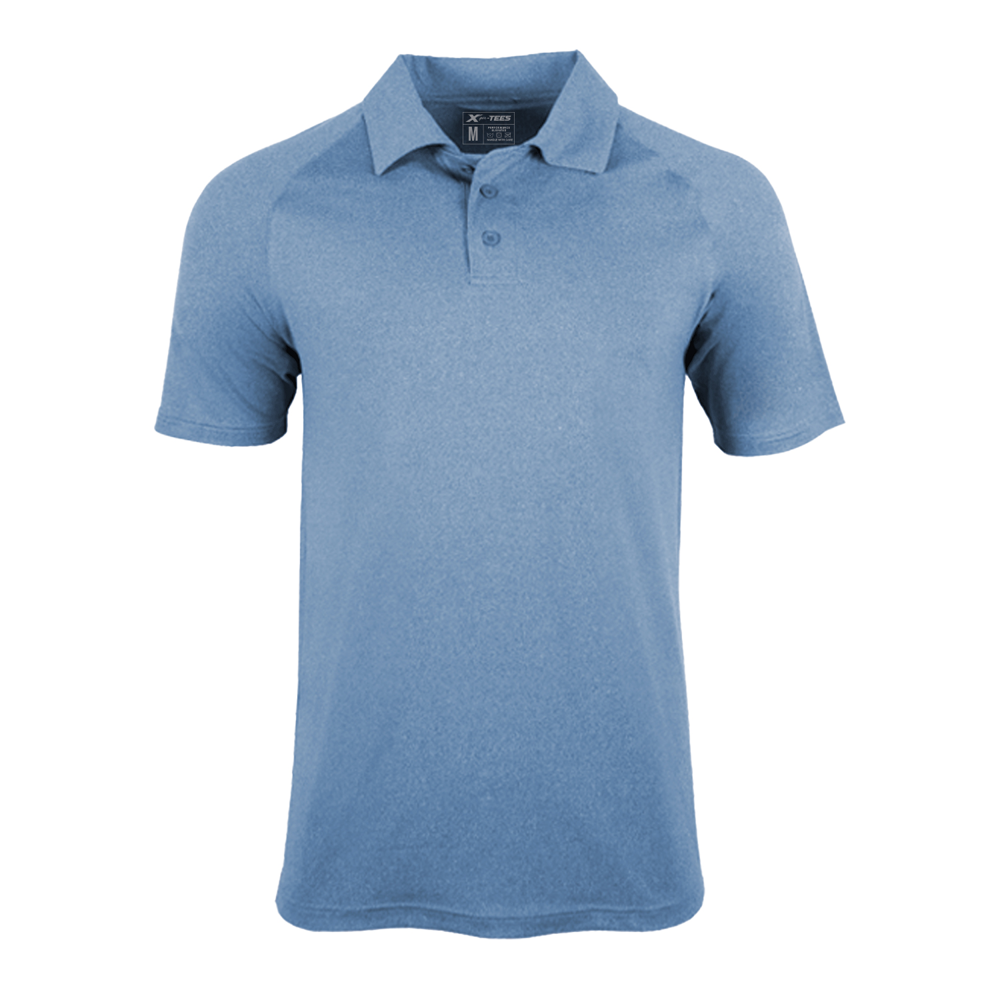 Evo Heather Men's Ultra-Soft Performance Polo