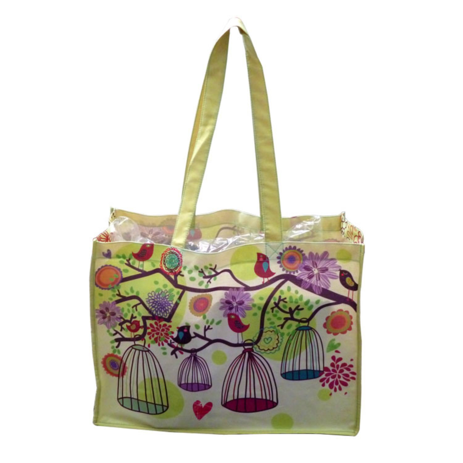 Shopping Cotton Tote Bags 16"x 12"x 6" Gusset Full Color Bag 2