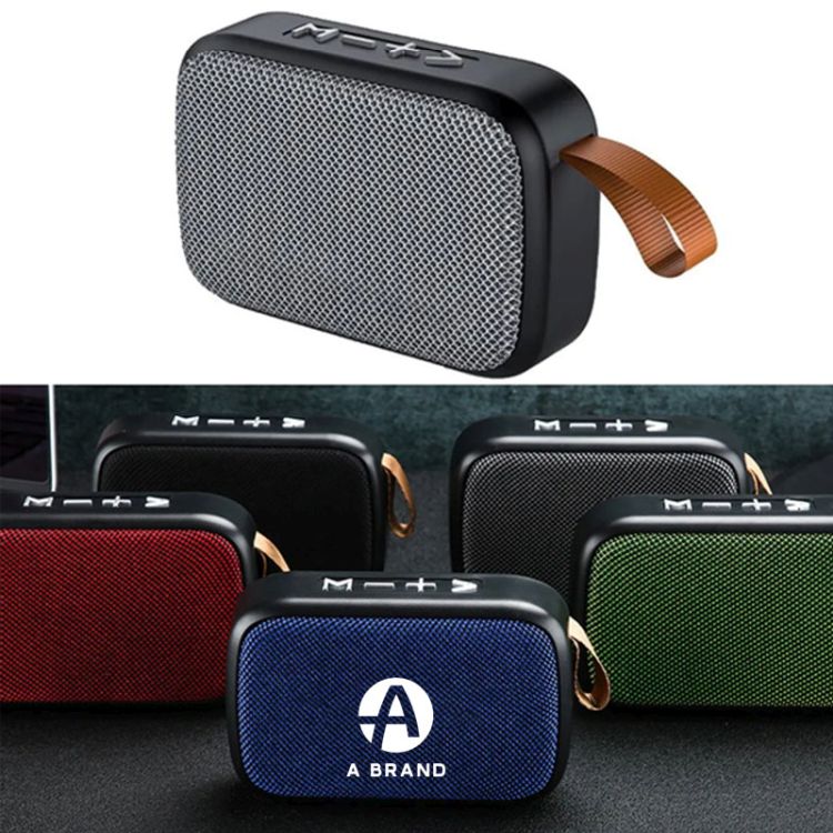 Portable Wireless Bluetooth Speaker with Cloth Mesh 2