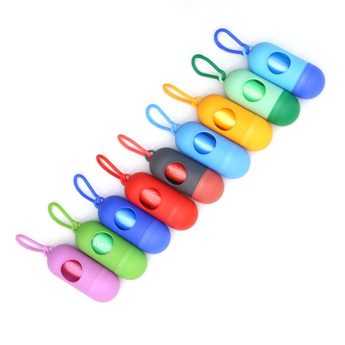 Pet Trash Bag With Capsule Keychain 6
