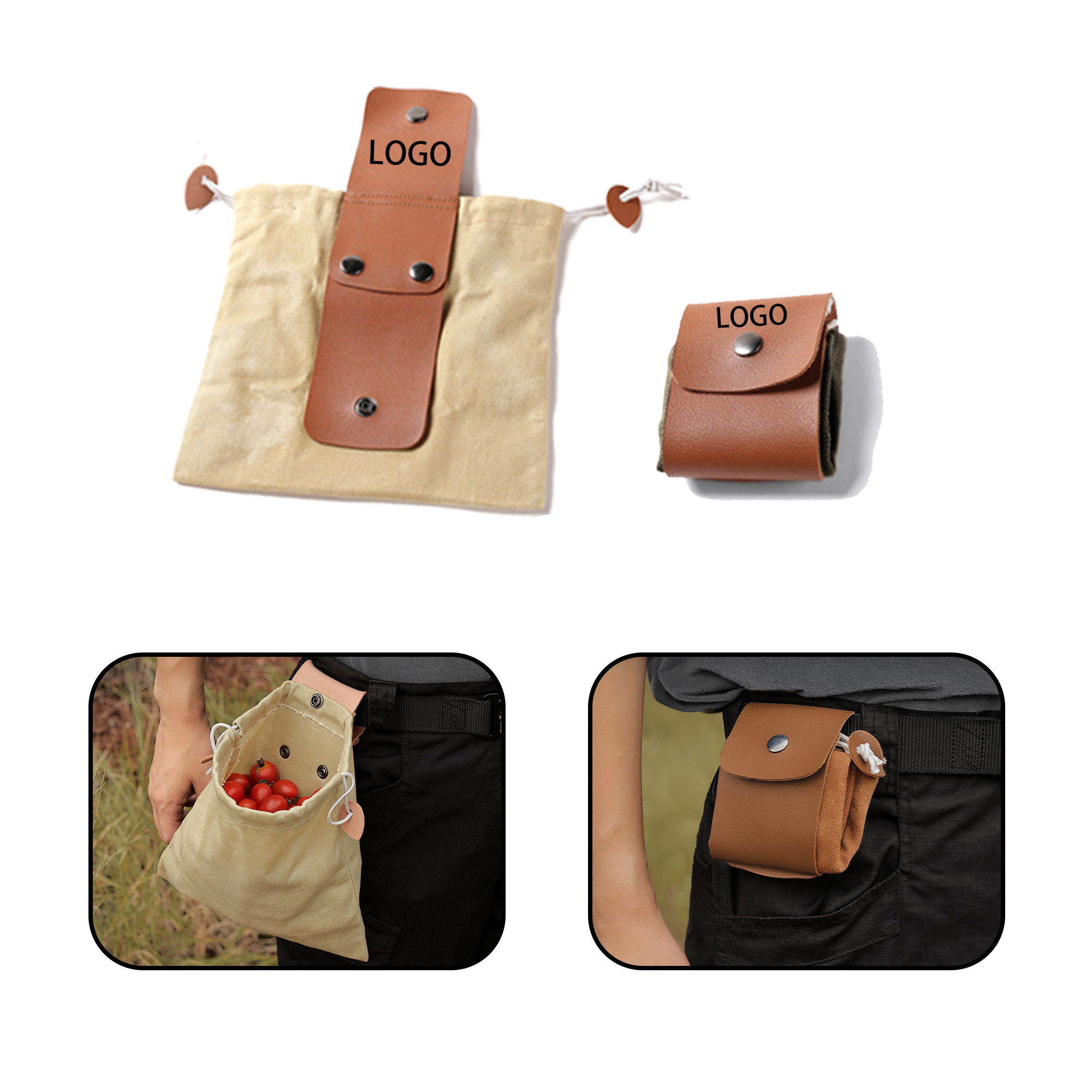 MOQ:50pcs Durable Outdoor Storage Pouch 2