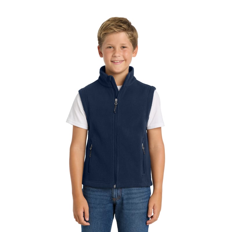 Port Authority Youth Value Fleece Vest. 4