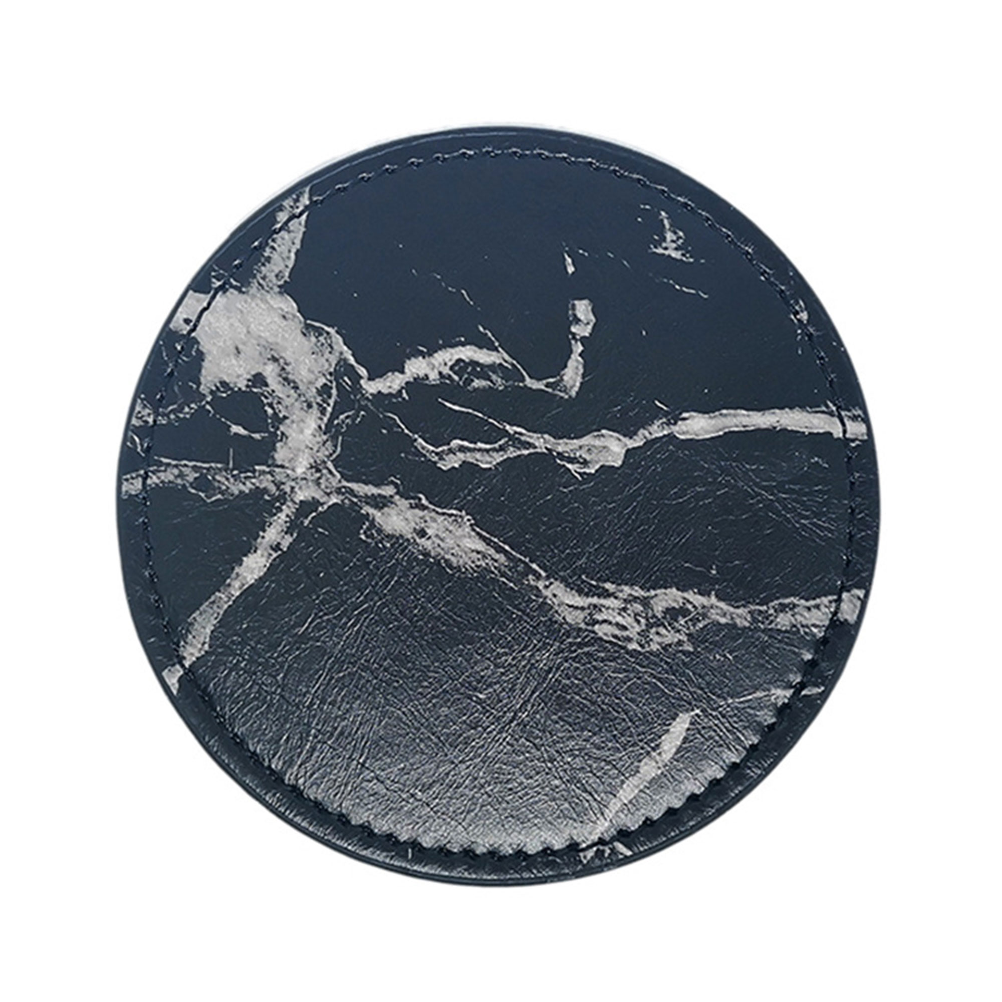 4 In PU Leather Round Coasters 3