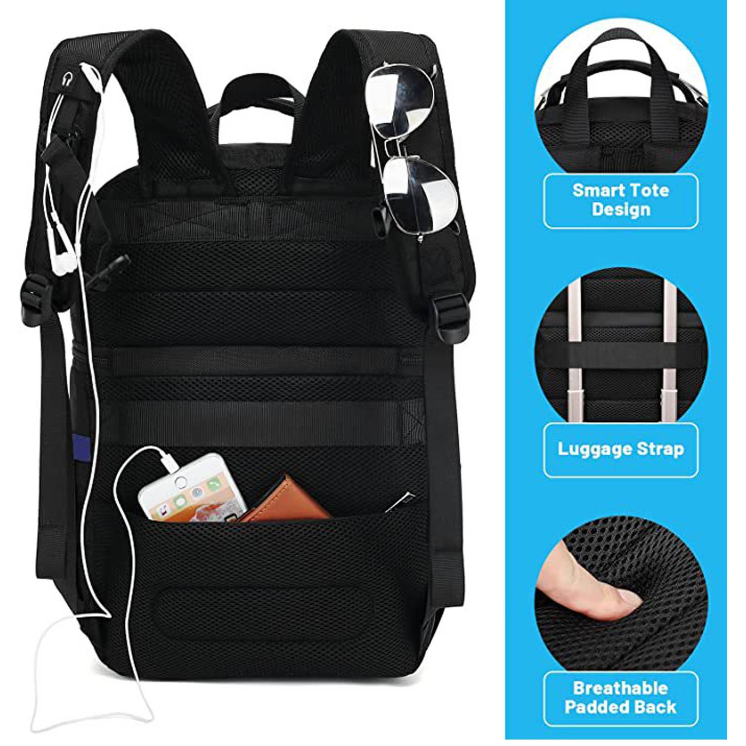 35L Leakproof Insulated Cooler Backpack for Camping 4