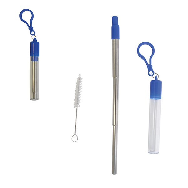 Thermosphere Telescopic Stainless Straw In Case 4