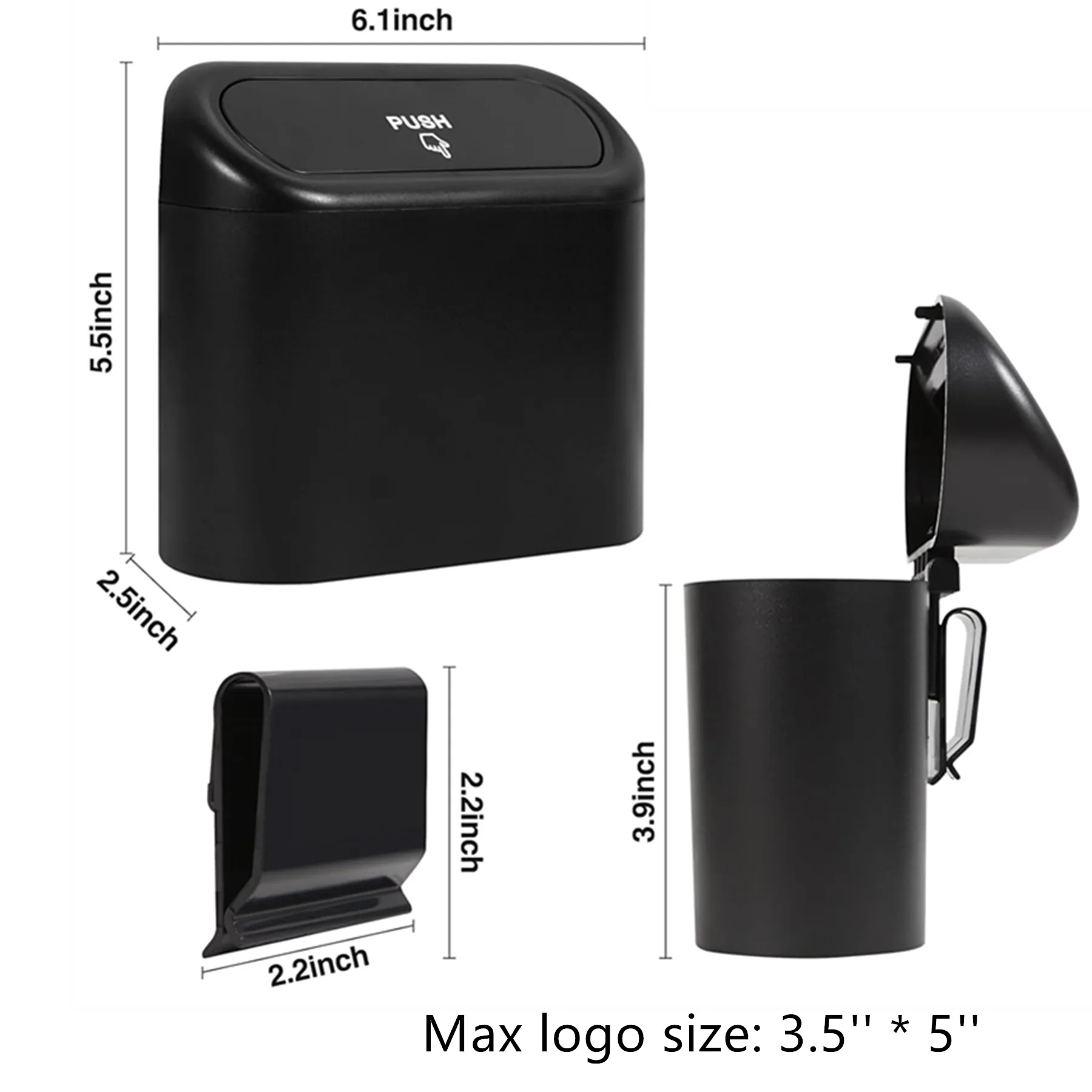 Car Trash Can Bin 4