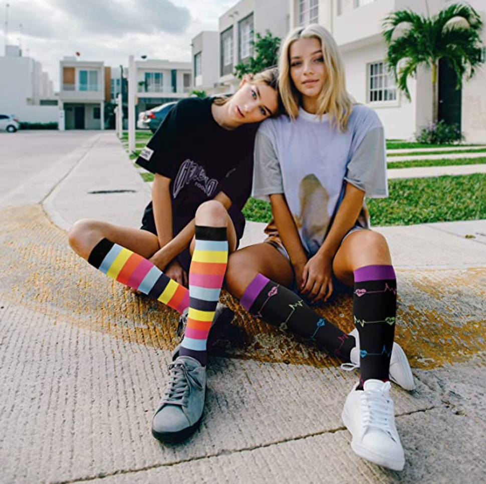 Customizable Knee-High Performance Sock 4