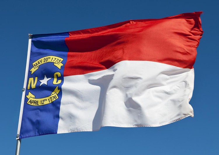 North Carolina State Flag - 4' x 6' - Polyester 2