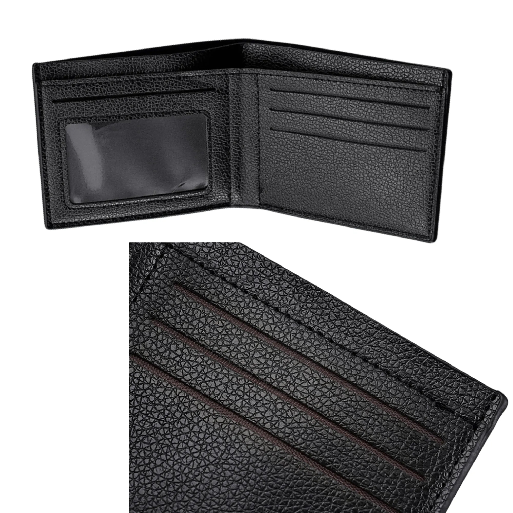 Short - style PU Leather Multi - card Slot Wallet 4