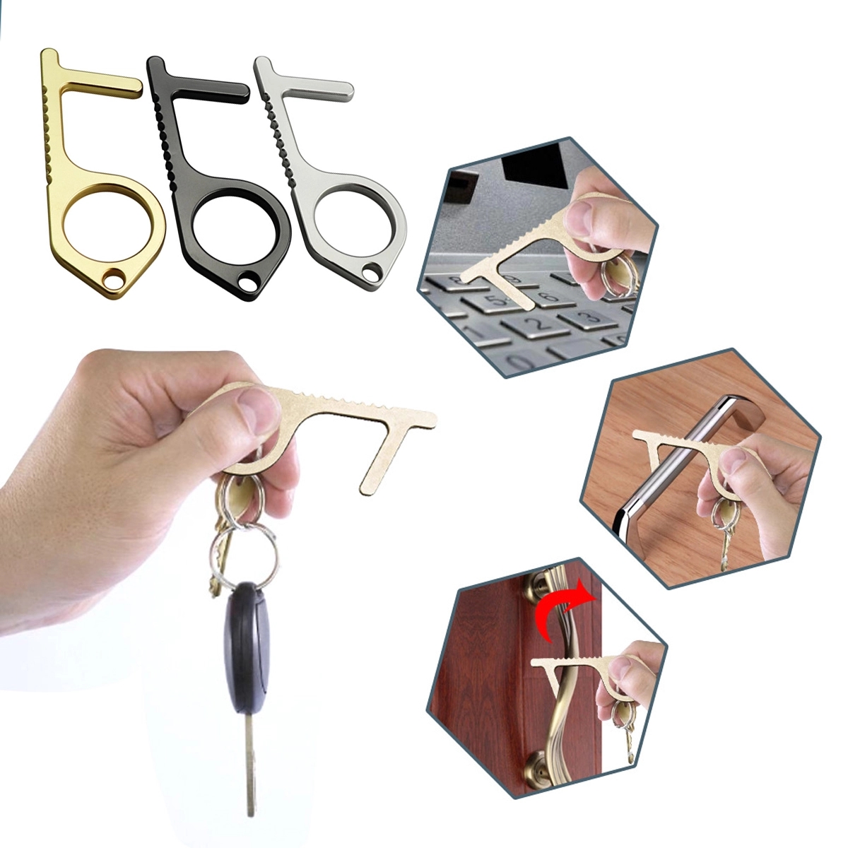 Prortable No-touch Door Opener 3