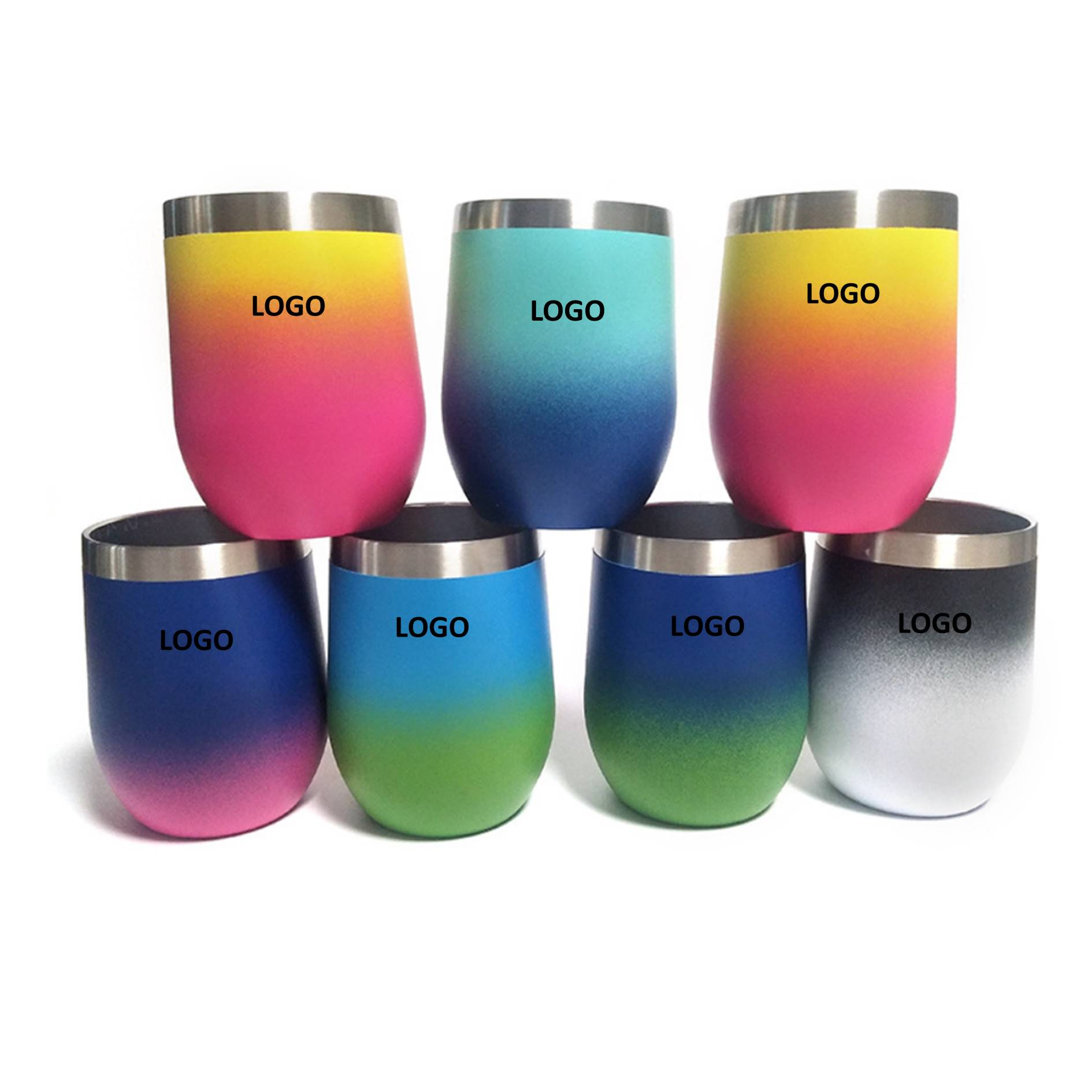 Egg Shape Cup Portable 12 Oz. Portable Tumbler 2