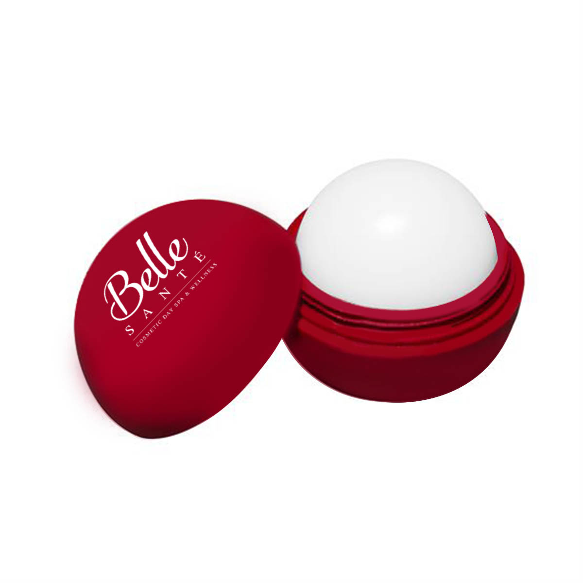 Round Matte Vanilla Scent Lip Balm 4