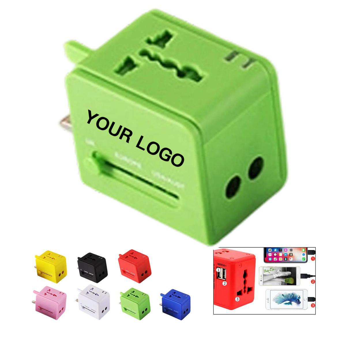 Multi Country Travel Charging Adapter 10