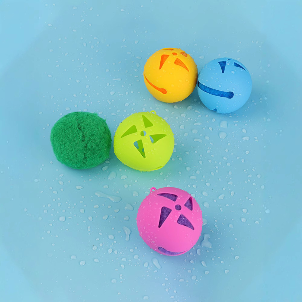 Absorbent plush stress relief ball 7