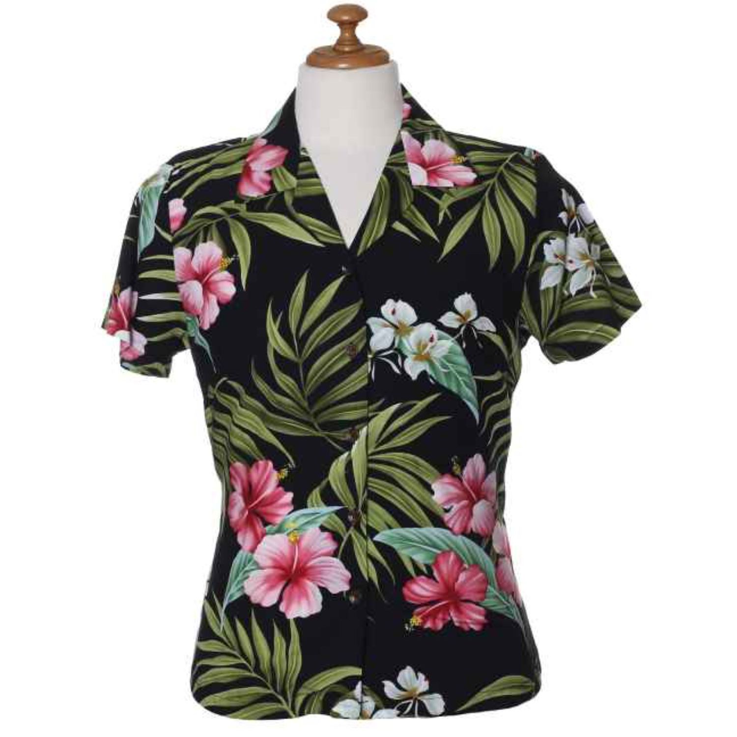 Women's 135 GSM Light 4-Way Stretch Hawaiian Shirts 3