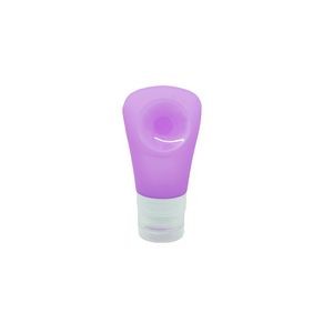 60ml Silicone Travel Bottle With Sucker And Flip Up Lid 20