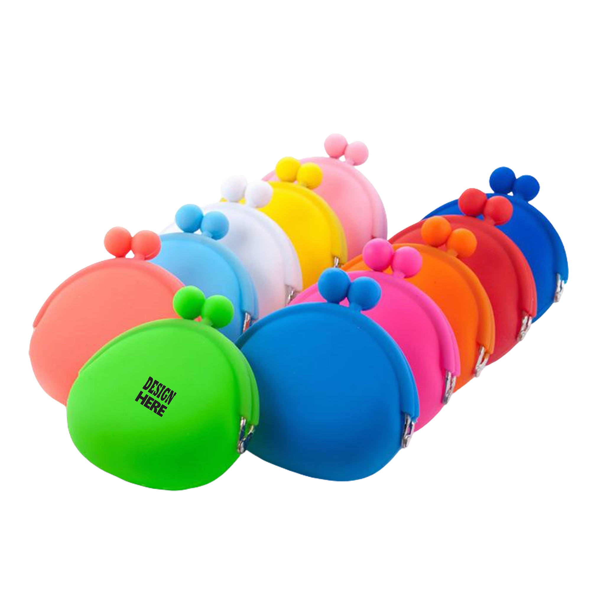 Cute Candy Silicone Coin Purse Fashion Waterproof Earphone Bag 2