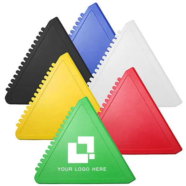 Plastic Triangle Shaped Ice Scraper 2