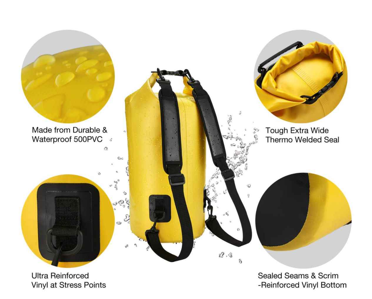 Outdoor PVC Waterproof Backpack 4