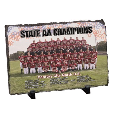 Full Color Matte Rectangular Stone Frame (11.5" x 7.5") 1