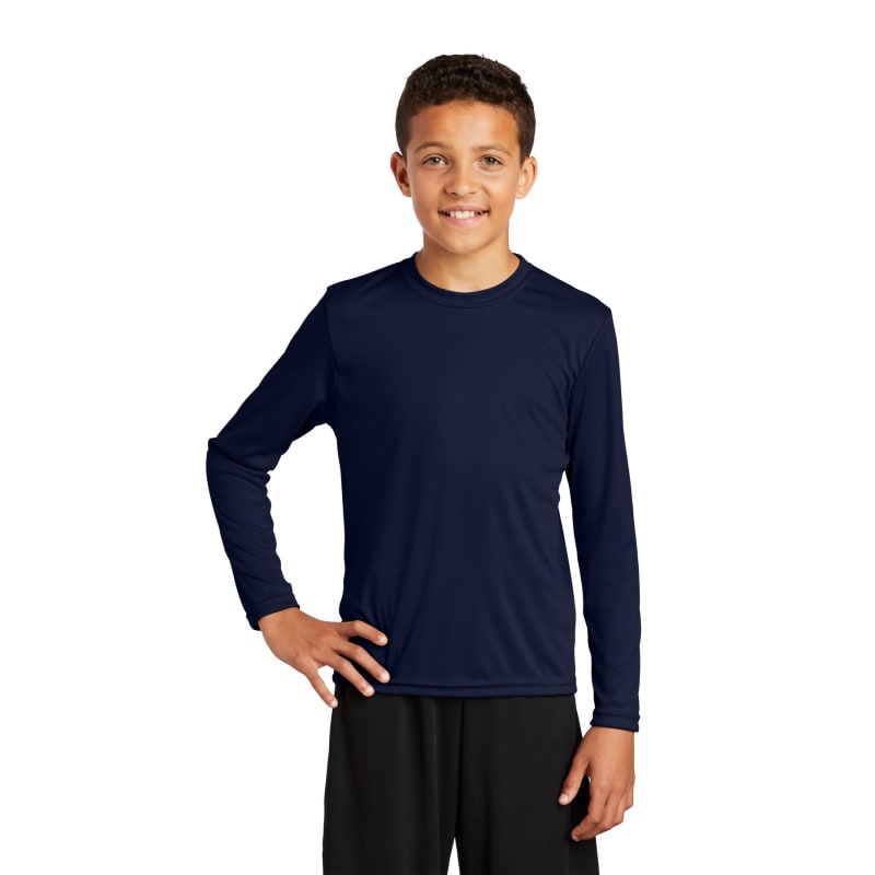 Sport-Tek Youth Long Sleeve PosiCharge Competitor Tee. 27