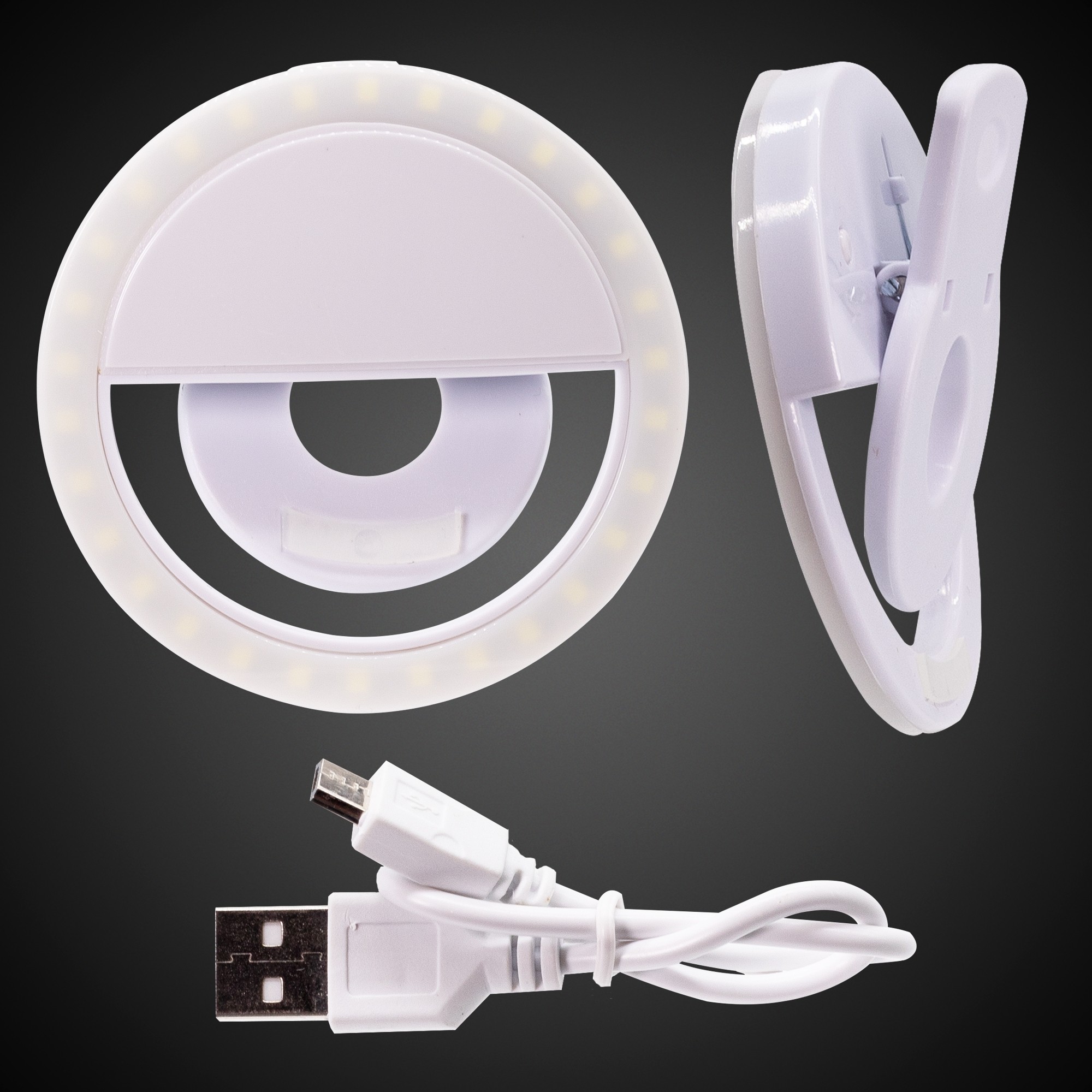3.5" White Selfie/Encore/Concert/Makeup Ring Light 1