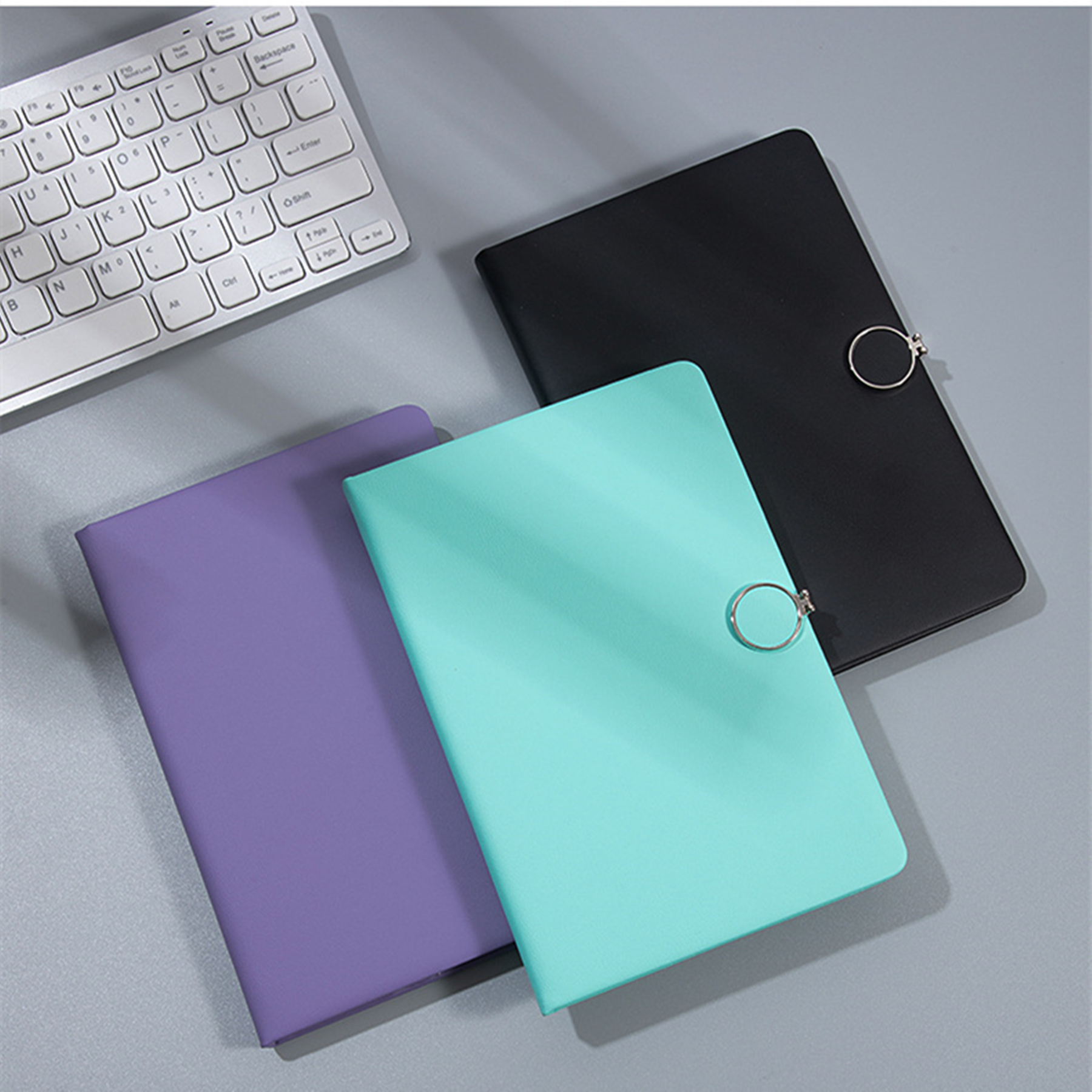 5" Hardcover Notebook with Pen Loop 2