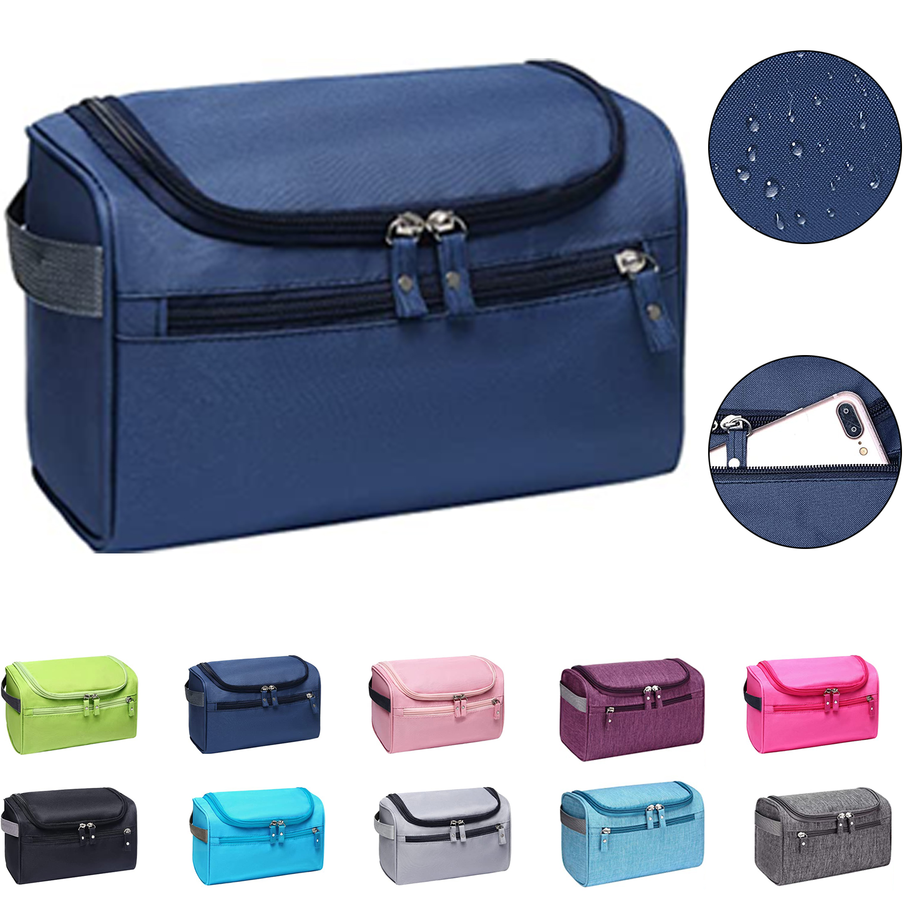 Hanging Toiletry Bag for Travel 2