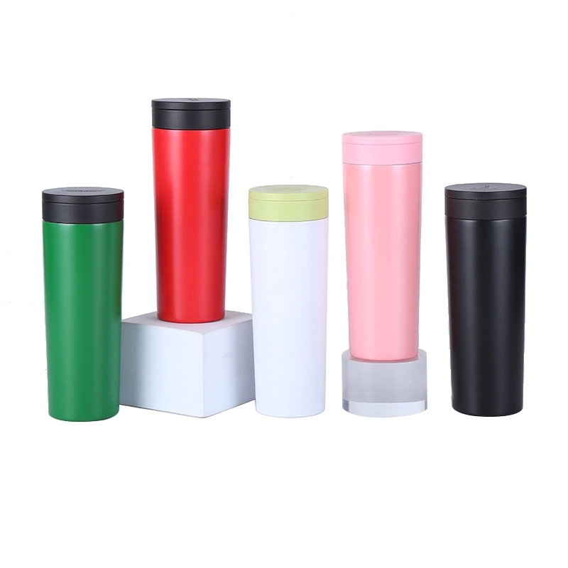 Custom 17 oz Stainless Steel Travel Coffee Tumbler With Lid 4
