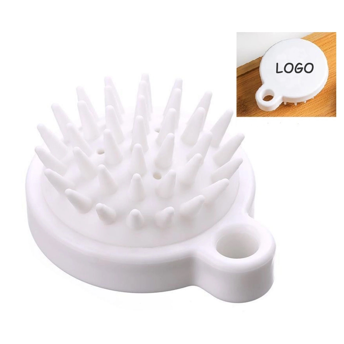 Silicone Shower Hair Massager Brush 3